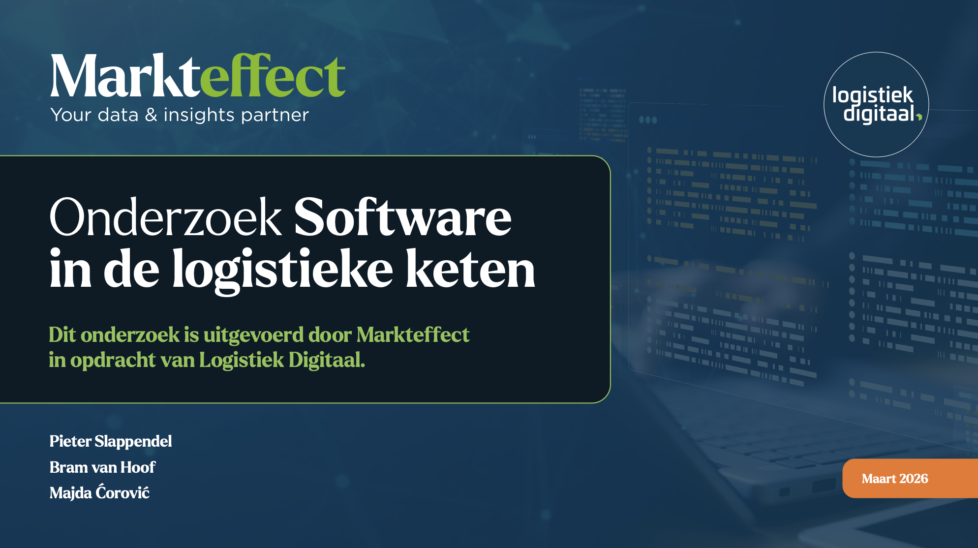 Onderzoek software in de logistieke keten Onderzoek software in de logistieke keten